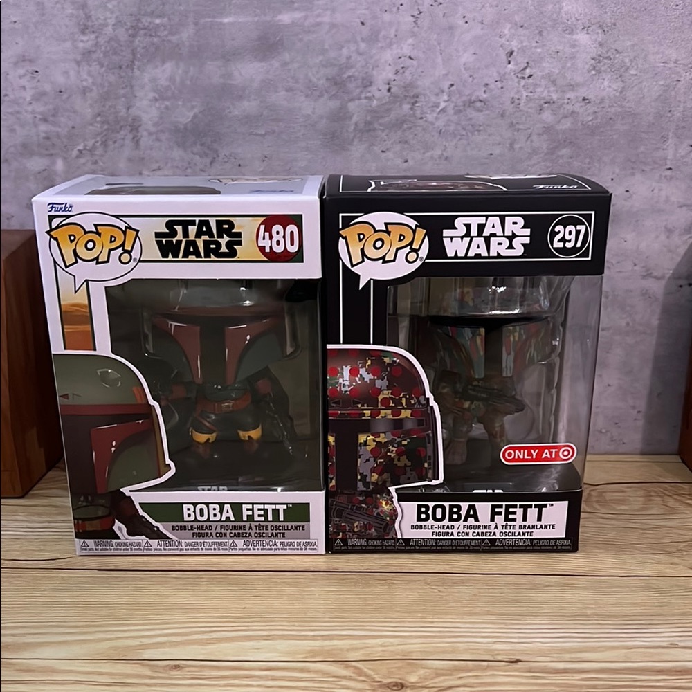Funko Pop! Star Wars Boba Fett lot